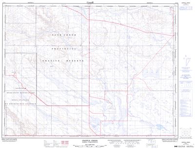 072E01 - CRIPPLE CREEK - Topographic Map