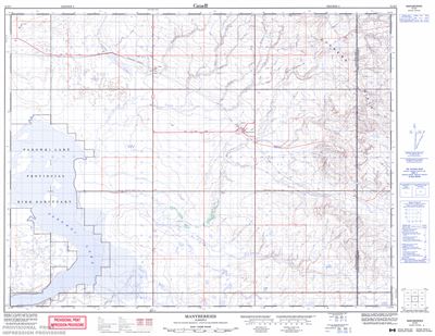 072E07 - MANYBERRIES - Topographic Map