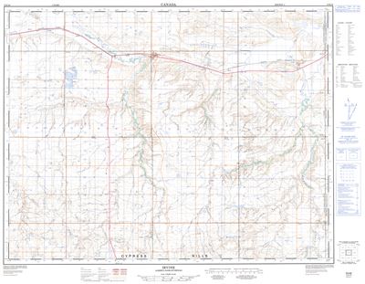 072E16 - IRVINE - Topographic Map