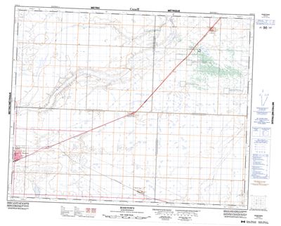 072O12 - ROSETOWN - Topographic Map