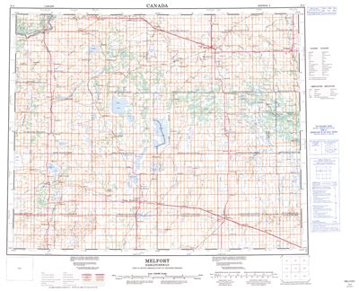 073A - MELFORT - Topographic Map