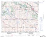 073C - NORTH BATTLEFORD - Topographic Map