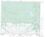 073G09 - HALKETT LAKE - Topographic Map