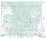 073G11 - KEG LAKE - Topographic Map