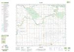 073H03 - PEONAN LAKE - Topographic Map