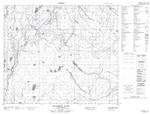 073I10 - WUCHEWUN RIVER - Topographic Map