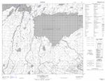 073I15 - WAPAWEKKA LAKE - Topographic Map