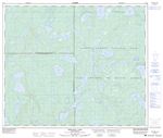 073J02 - STRANGE LAKE - Topographic Map