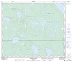 073J08 - MUSQUASH LAKE - Topographic Map