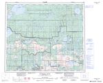 073K - WATERHEN RIVER - Topographic Map