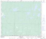 073K11 - MUSKEG LAKE - Topographic Map