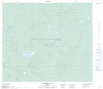 073M02 - CARIBOU LAKE - Topographic Map