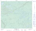 073M12 - THORNBURY LAKE - Topographic Map