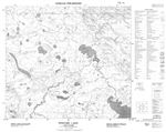 073N13 - GRAHAM LAKE - Topographic Map