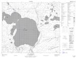 073O03 - LAC LA PLONGE - Topographic Map