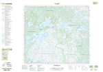 073P08 - NISTOWIAK LAKE - Topographic Map