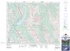 082J14 - SPRAY LAKES RESERVOIR - Topographic Map