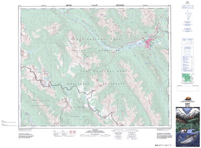 082O04 - BANFF - Topographic Map