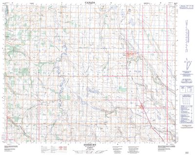 082O09 - DIDSBURY - Topographic Map