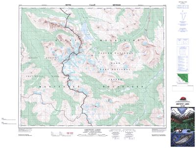 083D09 - AMETHYST LAKES - Topographic Map