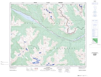 083D15 - LUCERNE - Topographic Map