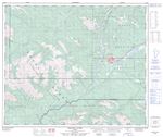 083E14 - GRANDE CACHE - Topographic Map