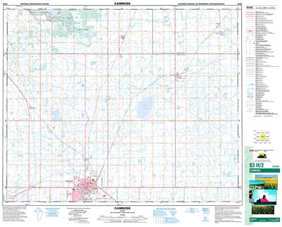 083H02 - CAMROSE - Topographic Map