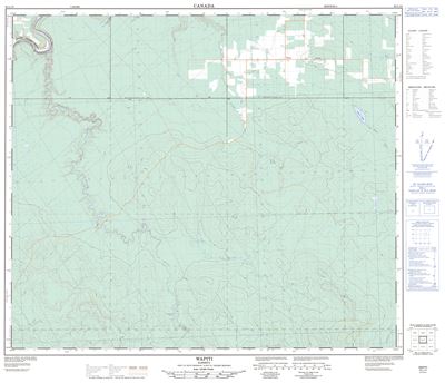 083L14 - WAPITI - Topographic Map