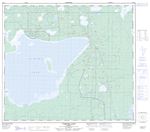 083O14 - UTIKUMA LAKE - Topographic Map