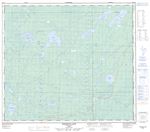 083O16 - MISTEHAE LAKE - Topographic Map