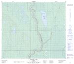 083P07 - AMADOU LAKE - Topographic Map