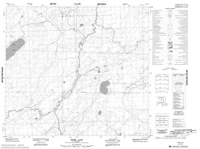 084A05 - TEPEE CREEK - Topographic Map