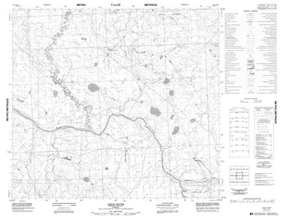 084A13 - CLEARWATER LAKE - Topographic Map