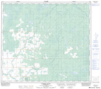 084C02 - HARMON VALLEY - Topographic Map