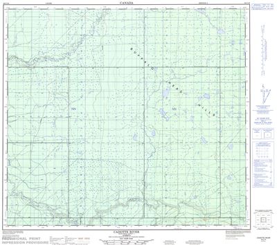 084C10 - CADOTTE RIVER - Topographic Map