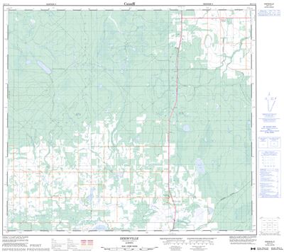 084C12 - DIXONVILLE - Topographic Map