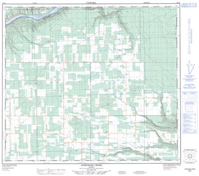 084D03 - JOSEPHINE CREEK - Topographic Map