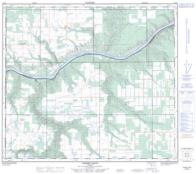 084D04 - CHERRY POINT - Topographic Map