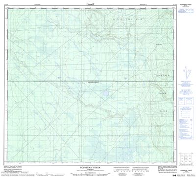 084F08 - ROSSBEAR CREEK - Topographic Map