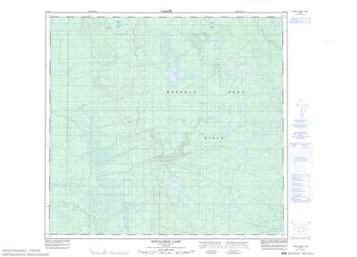 084F09 - DONALDSON LAKE - Topographic Map