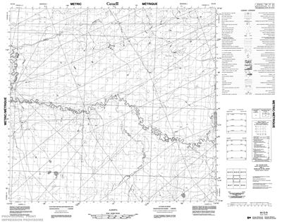 084G09 - SPUTINA RIVER - Topographic Map