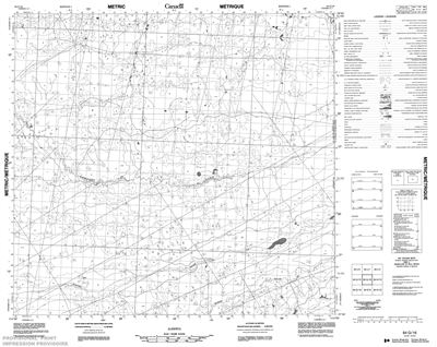 084G16 - NO TITLE - Topographic Map
