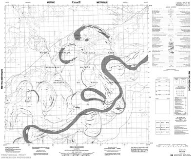 084I14 - BIG SLOUGH - Topographic Map