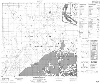 084I16 - POINT PROVIDENCE - Topographic Map