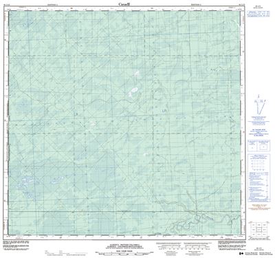 084L13 - NO TITLE - Topographic Map