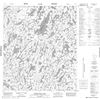 086A08 - NEWBIGGING LAKE - Topographic Map