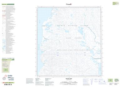 089B10 - HICCLES COVE - Topographic Map