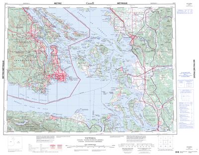 092B - VICTORIA - Topographic Map