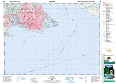 092B06 - VICTORIA - Topographic Map