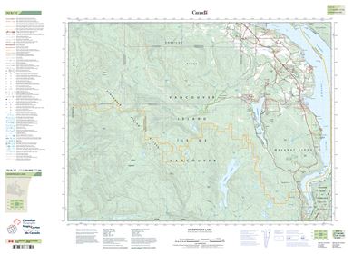 092B12 - SHAWNIGAN LAKE - Topographic Map